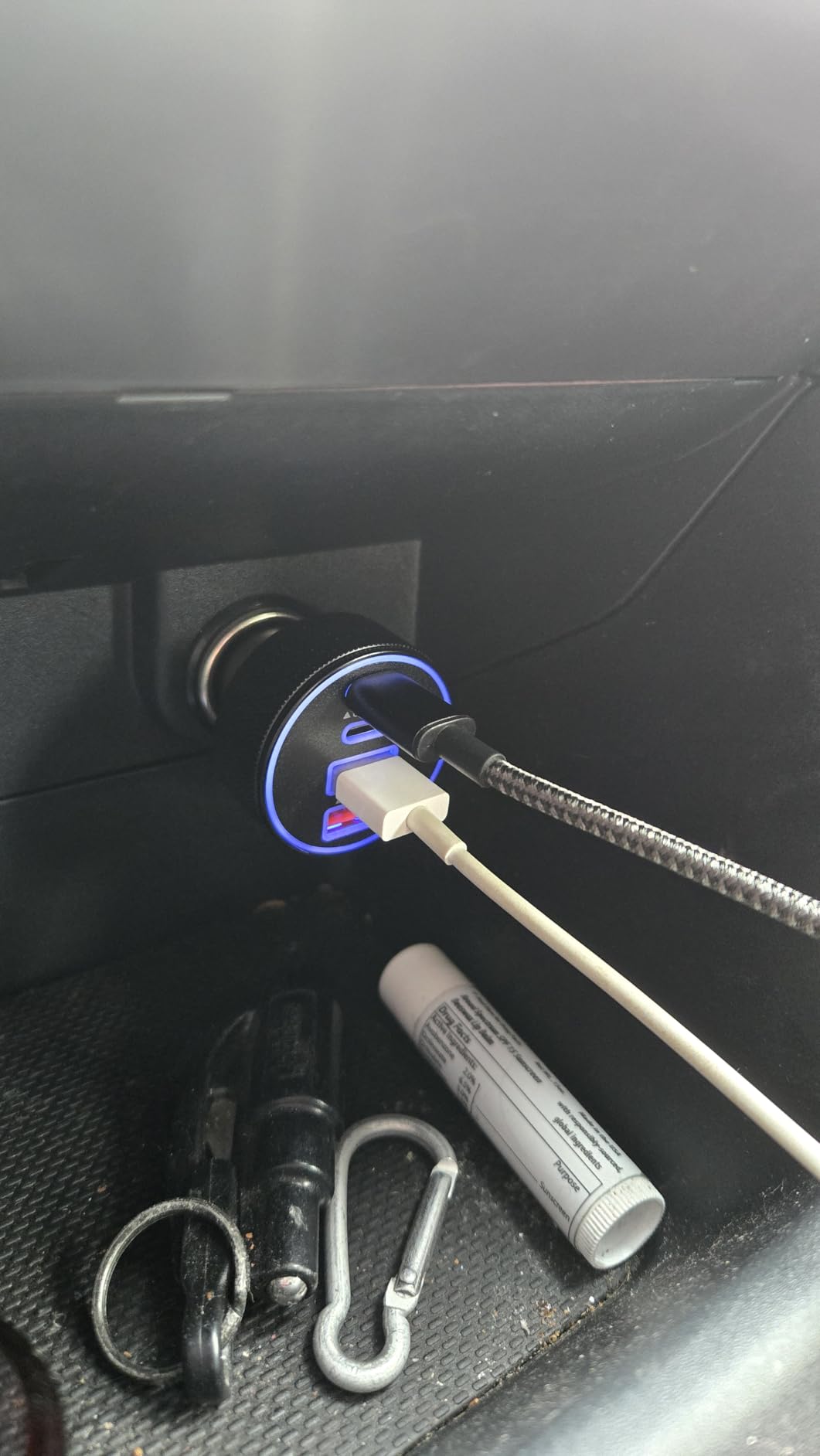 USB C Car Charger, 4-Port 90W Super Fast Charging Cigarette Lighter Adapter customer photo 1