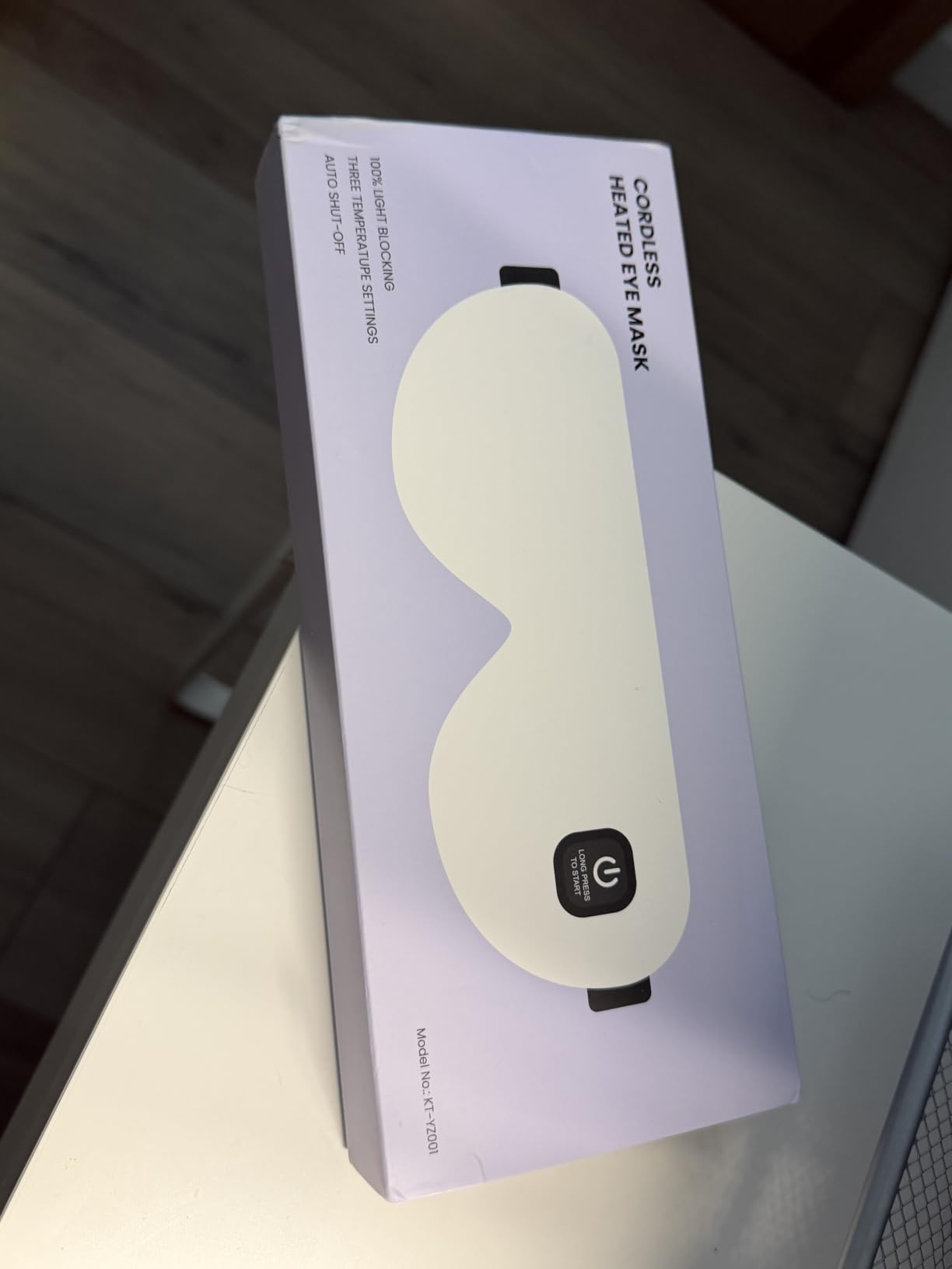 Cordless Rechargeable Heated Eye Mask for Dry Eye with 2 Replaceable Shells customer photo 2