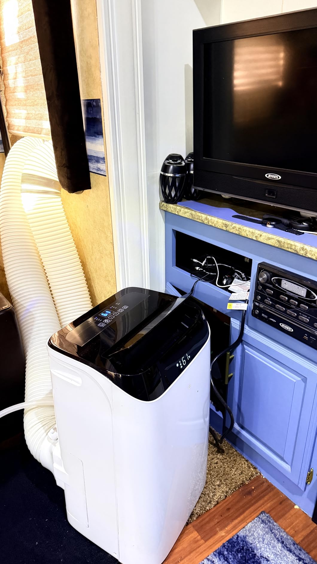 Inverter 16000BTU Portable Air Conditioners with Remote, Free Stand Cooling Portable AC Unit for Room up to 800 sq.ft, with Dehumidifier & Fan, Dual Hose, Quiet Sleep Mode(42dB), Windows Kit customer photo 2