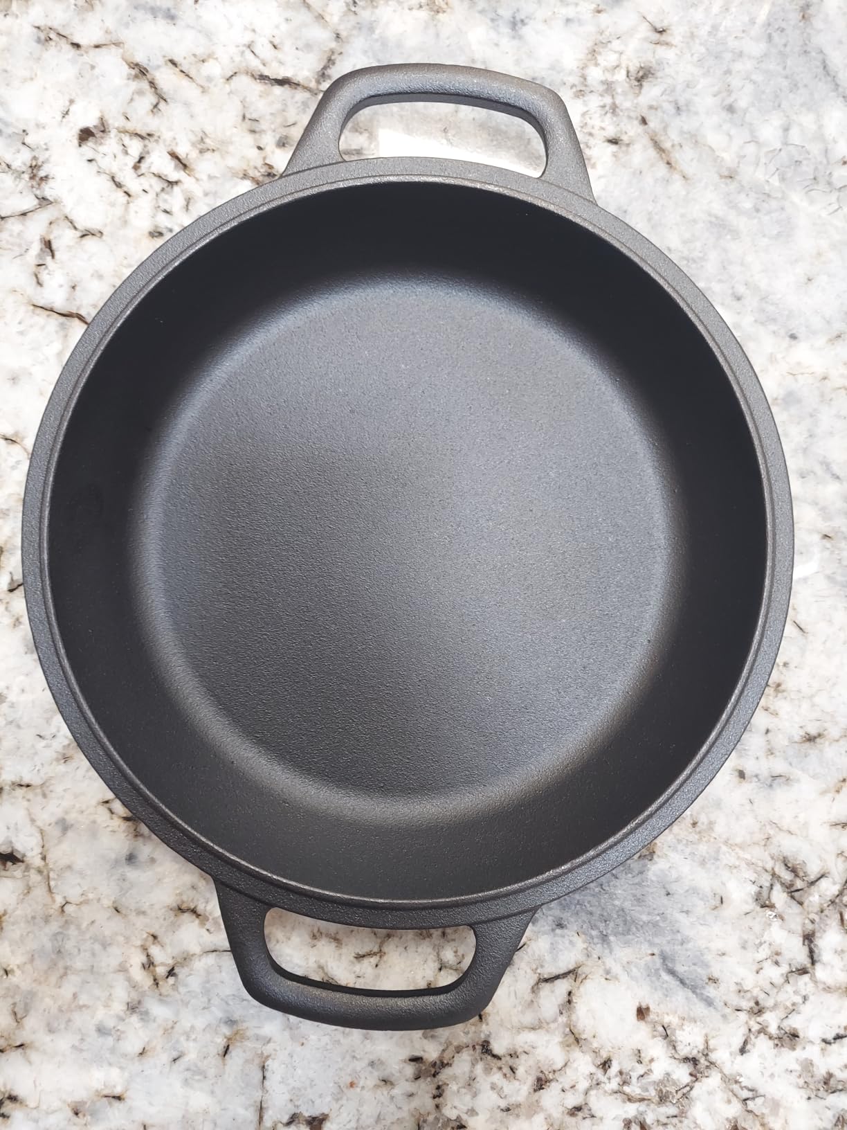 EDGING CASTING Pre-Seasoned Cast Iron Dutch Oven Pot with Skillet Lid Cooking Pan, 2-in-1 Sourdough Bread Baking Pan with Proofing Basket and Baking Supplies, 5QT customer photo 2