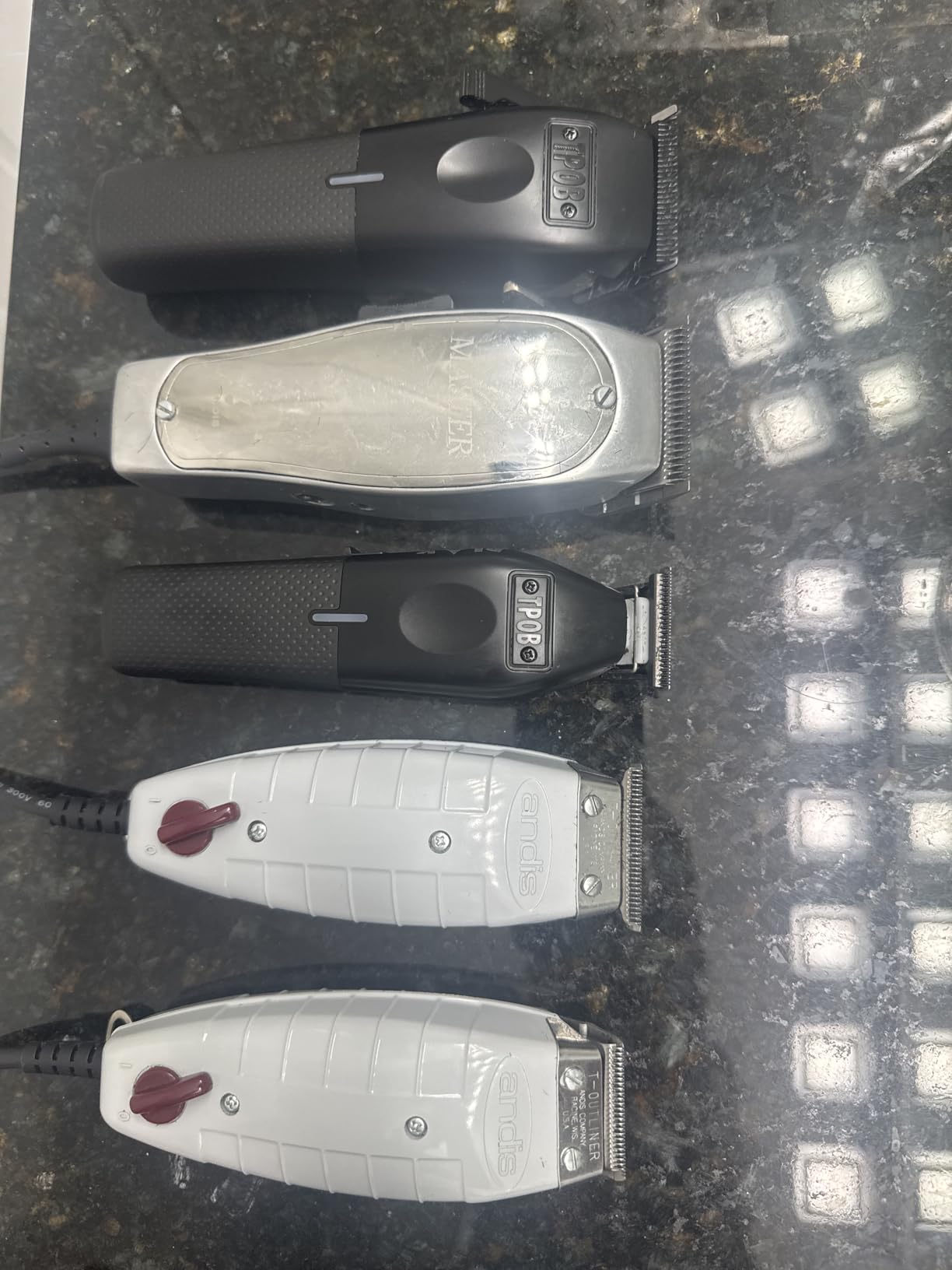 TPOB Play Barber Hair Clippers for Men 7500 RPM with Rubber Grips (Blackout 3 Set) customer photo 2