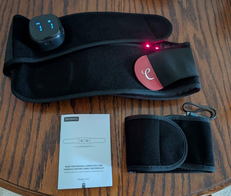 Comfytemp Red Light Therapy Vibration Massage Belt, Cordless, Lower Back customer photo 2