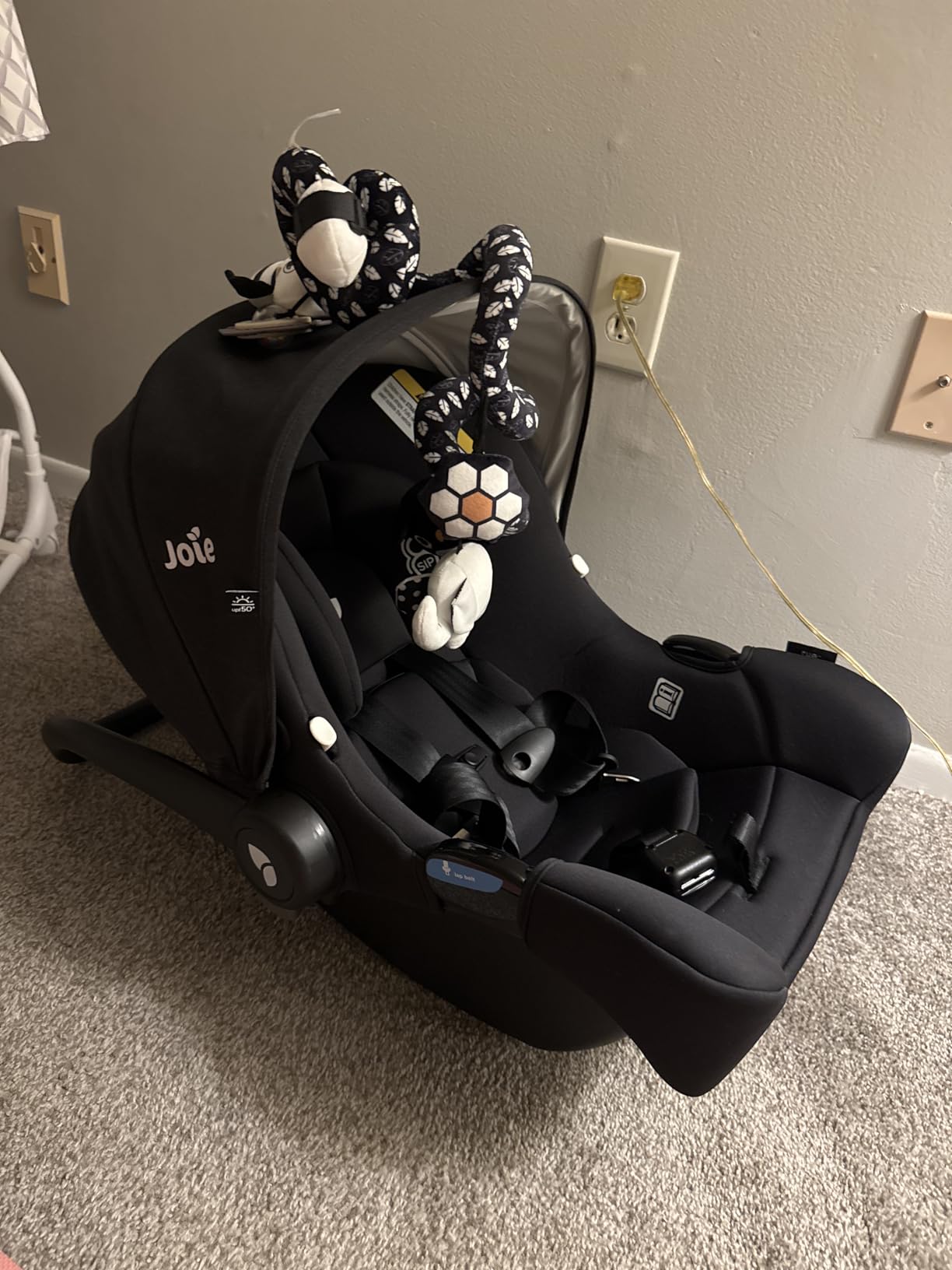 Joie Rue Infant Car Seat & Anti-Rebound Base, Lightweight customer photo 1