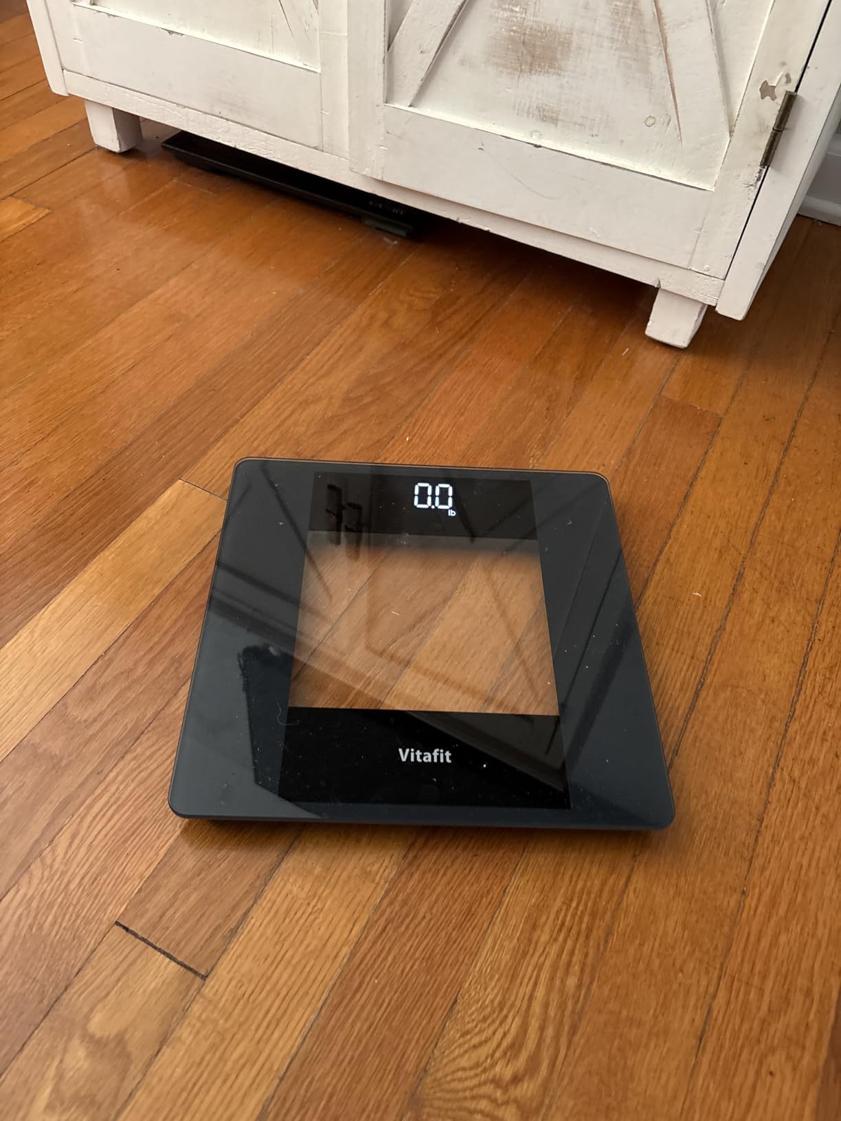 Vitafit 660lb Smart Bathroom Scale for Body Weight Accuracy 0.1lb,LED,Black customer photo 1