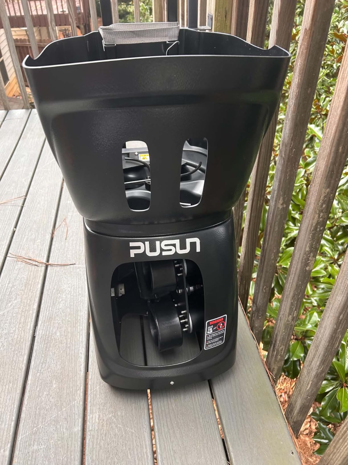 PUSUN｜PT-Smart Pro Internal Oscillation Tennis Ball Machine: App with 12 Built-in Training Modes, 28-Pt Custom Drills,75MPH, 5H,32.6lb Portable for Tennis & Padel,Training, Practice,Beginners to Pros customer photo 1