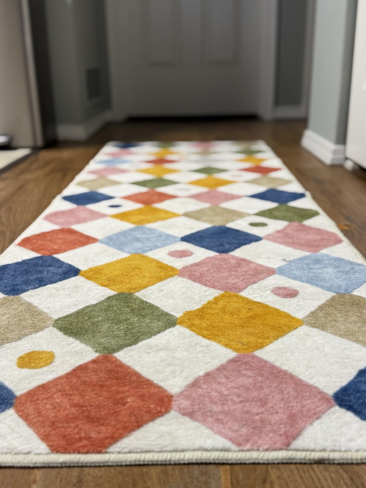 jinchan 6x9 Classroom Rug Washable Kids Area Rug Colorful Playroom Mat customer photo 1