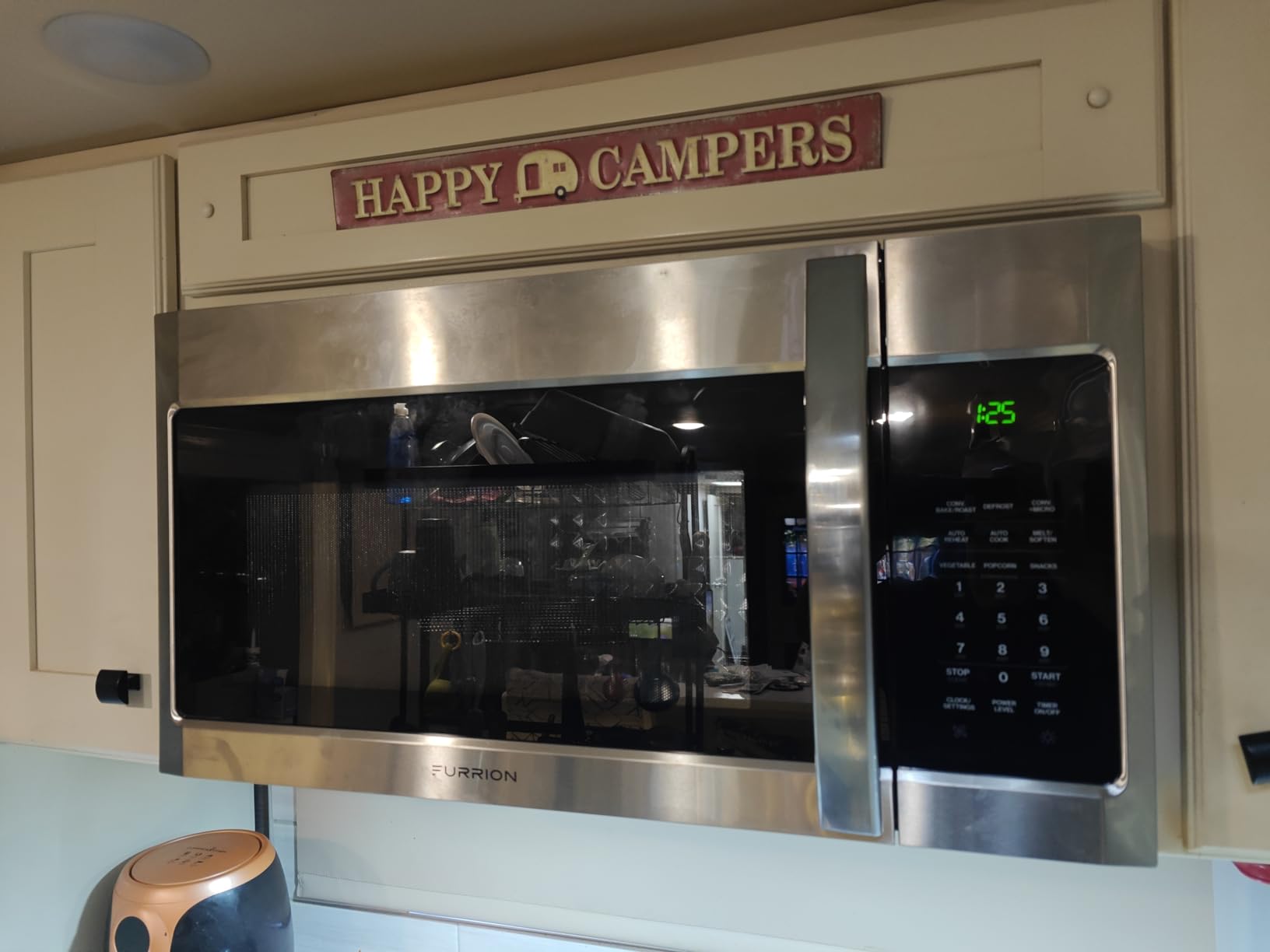 Furrion 2022007898 Over-The-Range Convection RV Microwave Oven - 1.5 cu. ft., Stainless Steel customer photo 1
