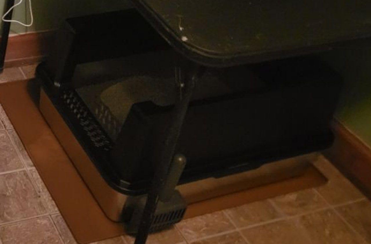 XXXL Stainless Steel Cat Litter Box -Extra Large Metal Litter Box customer photo 2