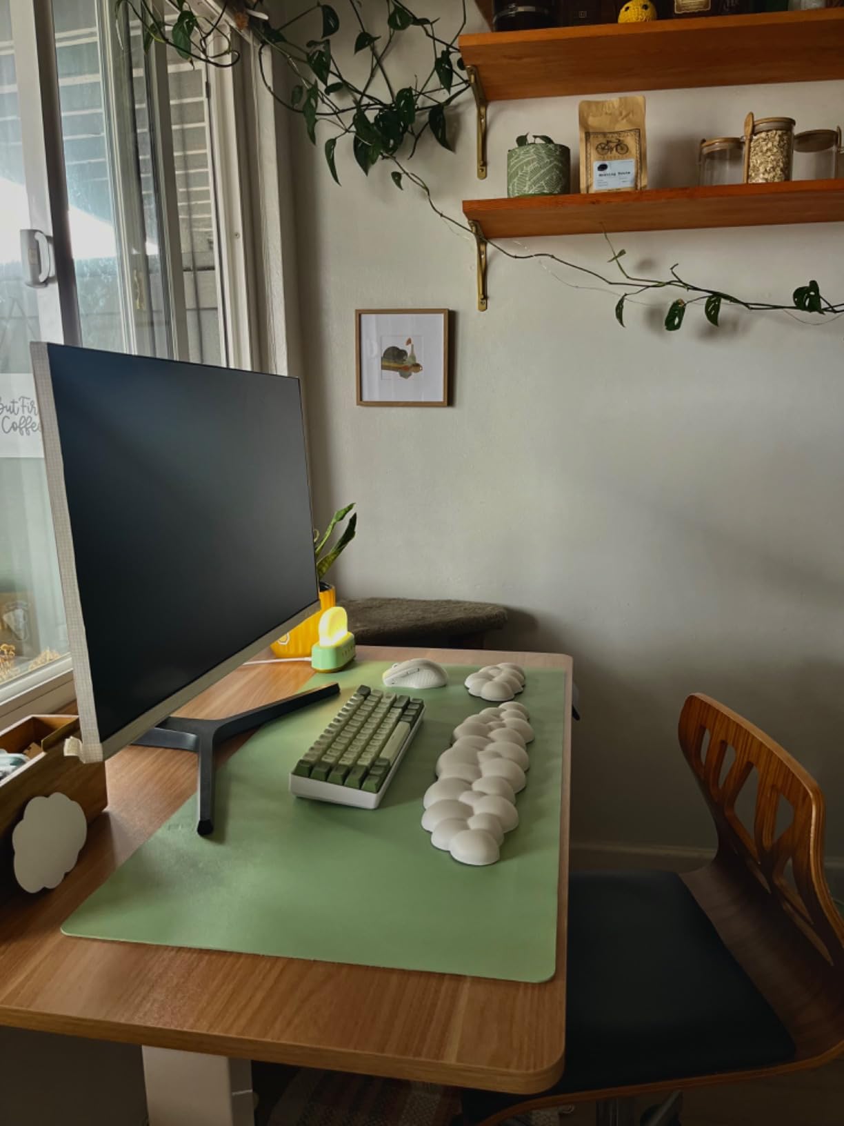 SANODESK 71x32'' Large Electric Computer Height Adjustable Standing Desk customer photo 2