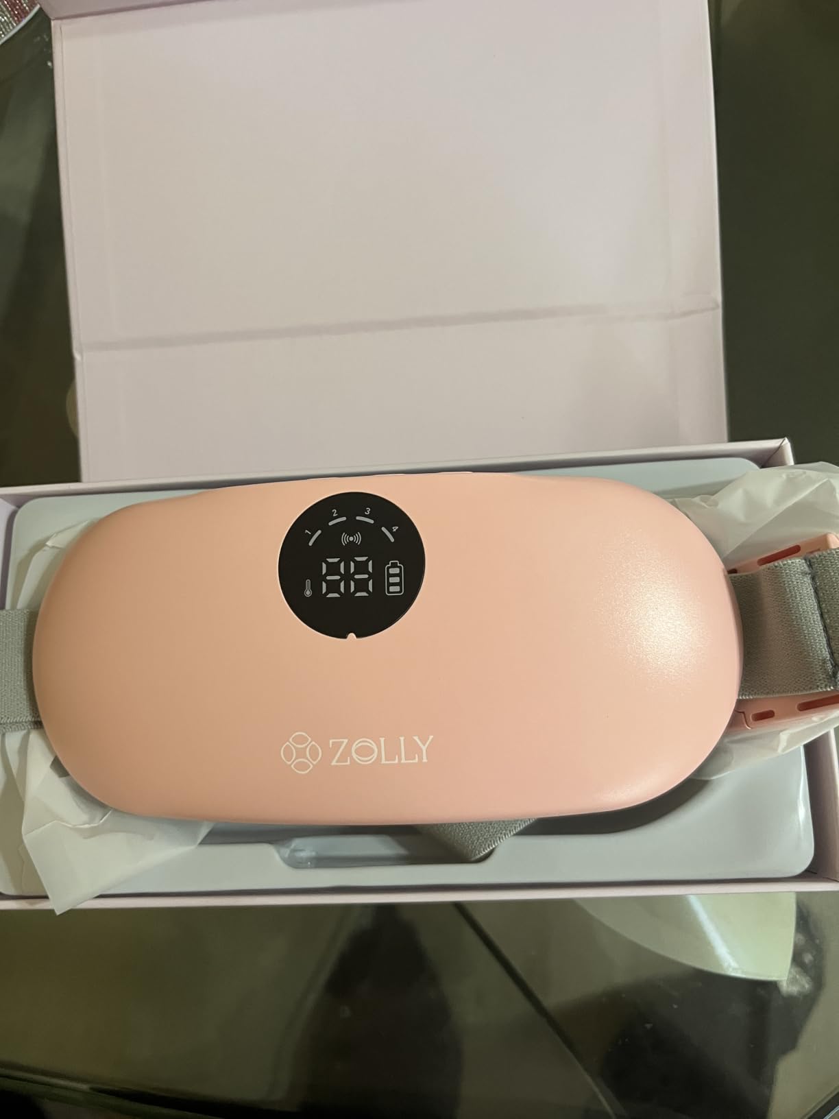 Menstrual Heating Pad for Period Cramps – Portable Heating Pad for Period Cramps Relief with Heat & Massage, Wearable Cordless Warmer for Pain Relief, Rechargeable & Wireless for Women customer photo 1