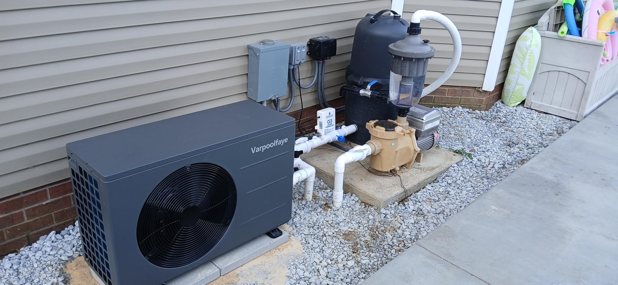 40000 BTU Pool Heater for Above Ground and Inground Pools 220v customer photo 1