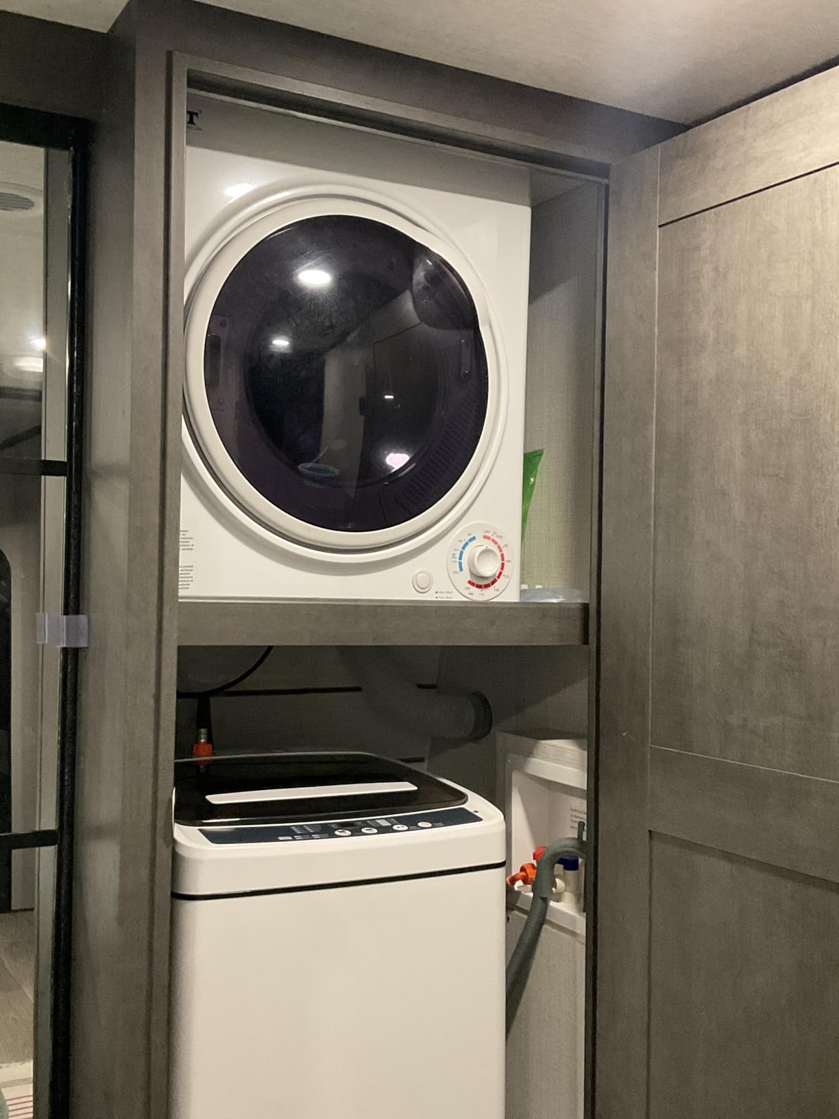 CTT 3.5 cu.ft Portable Dryer for Apartments,1500W Compact Dryer with 4 Drying Modes,120V Electric Dryers for Laundry, Apartments, RVs, Dorms, Black customer photo 2