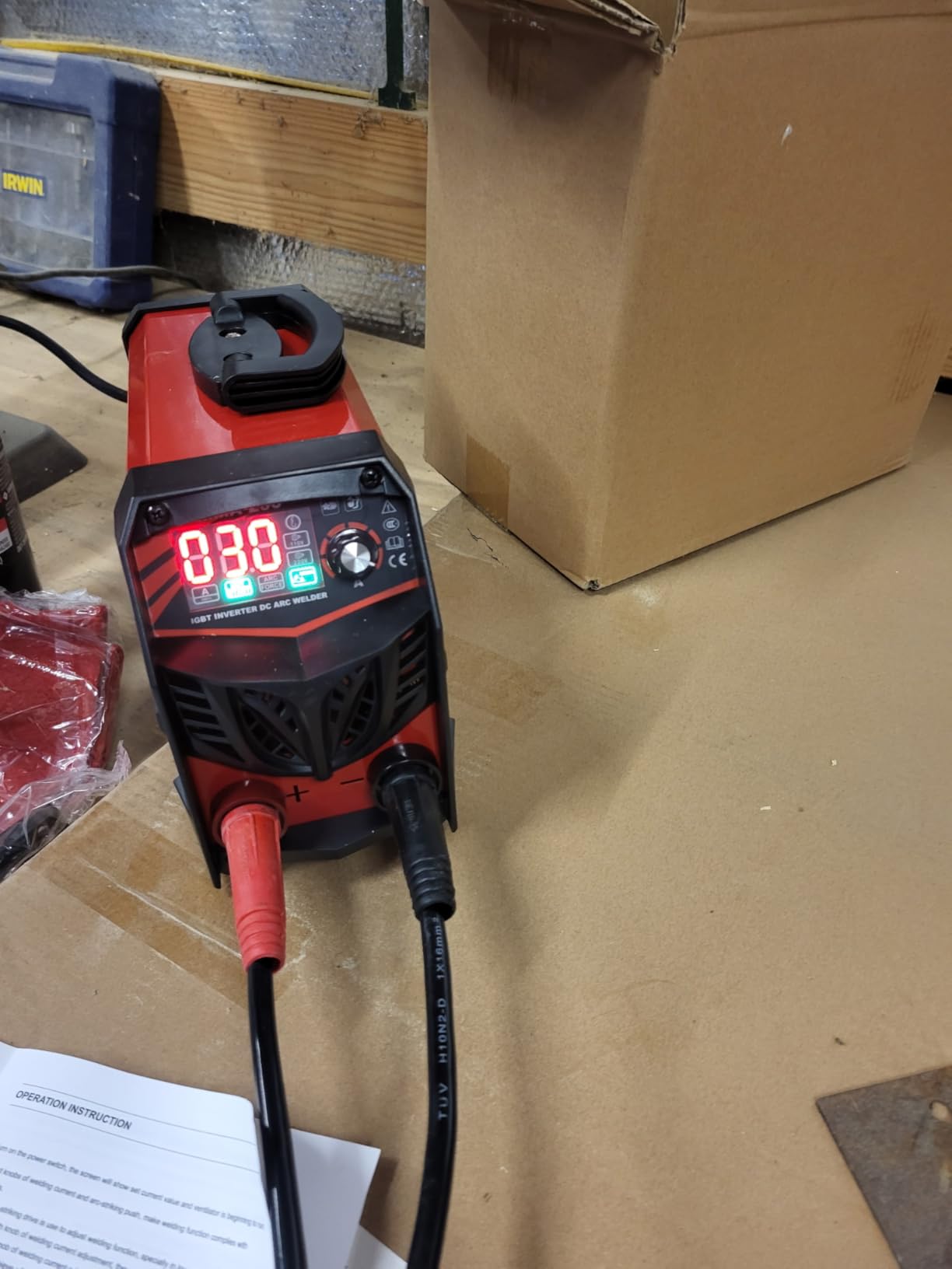 250Amp Stick Welder 110V/220V Dual Voltage, with LED Display ARC Welding Machine w/Hot Start, IGBT Inverter, Portable Welder with Complete Kit (10 Rods, Clamps, Gloves), Anti-Stick for Home/Diy/Farm customer photo 2