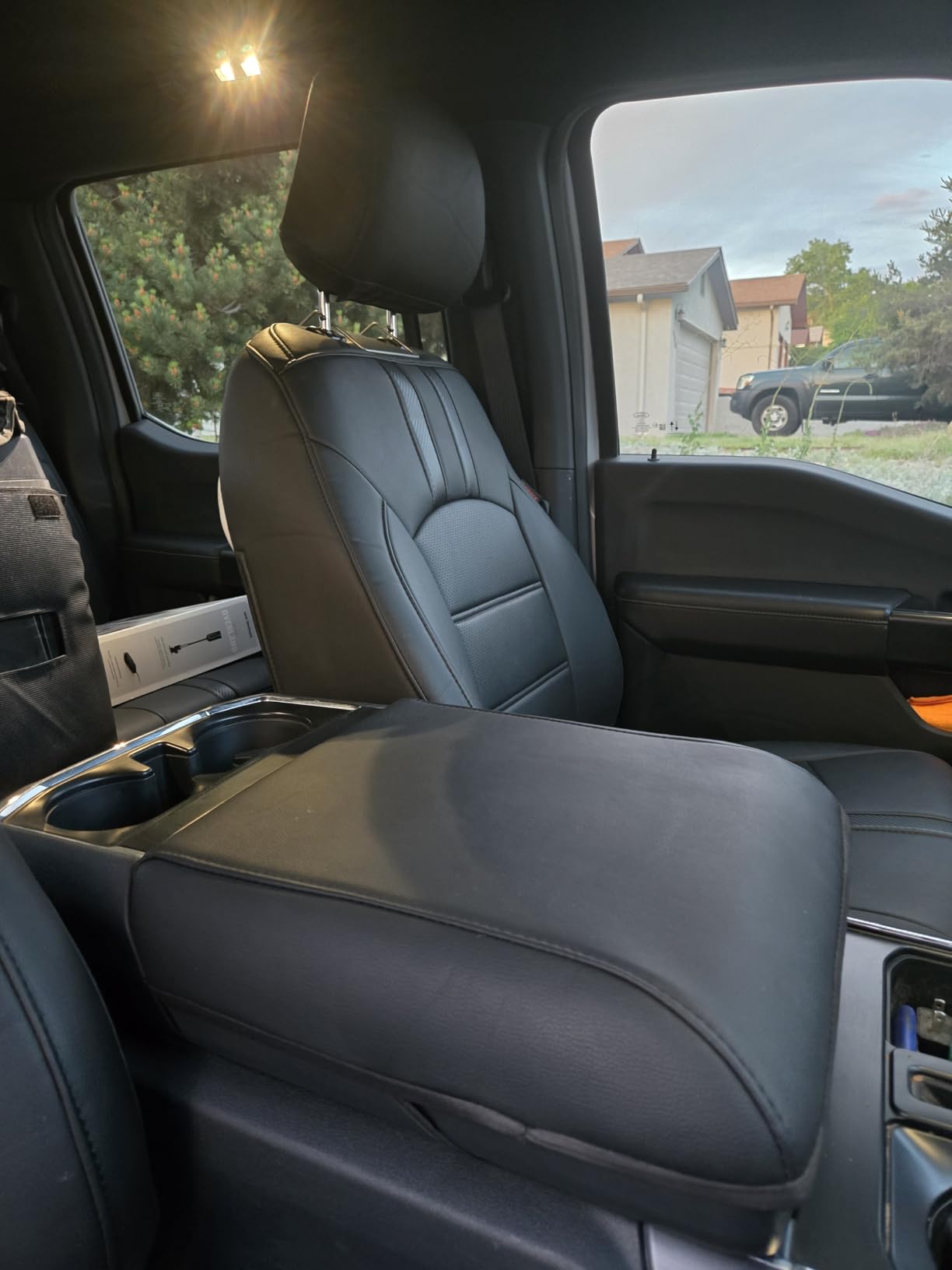 coverdream F150 Seat Covers for 2021-2026 Ford F-150 SuperCrew XL XLT STX customer photo 1