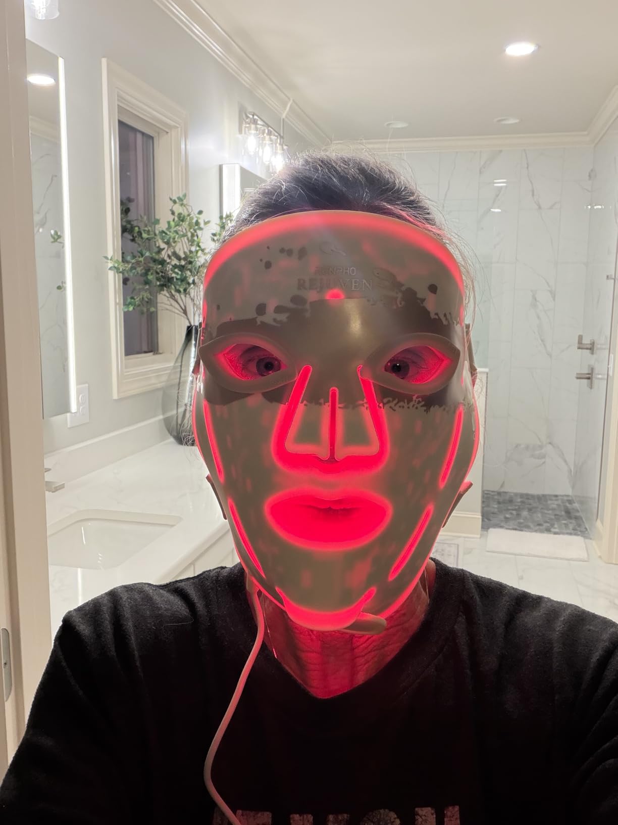 RENPHO Red Light Therapy Mask for Face, FDA-Cleared,Birthday Gifts for Wife customer photo 2