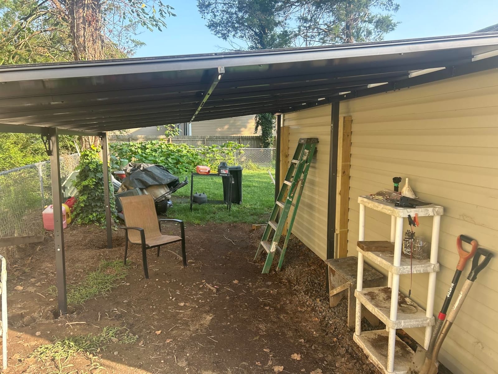 10' X 20' Lean to Gazebo Pergola, Metal Outdoor Gazebos customer photo 1