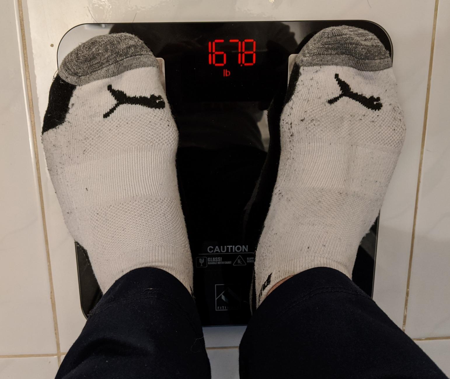 FITINDEX Body Pod Smart Scale, 8-Electrode, BMI & Body Fat, Large Platform customer photo 2