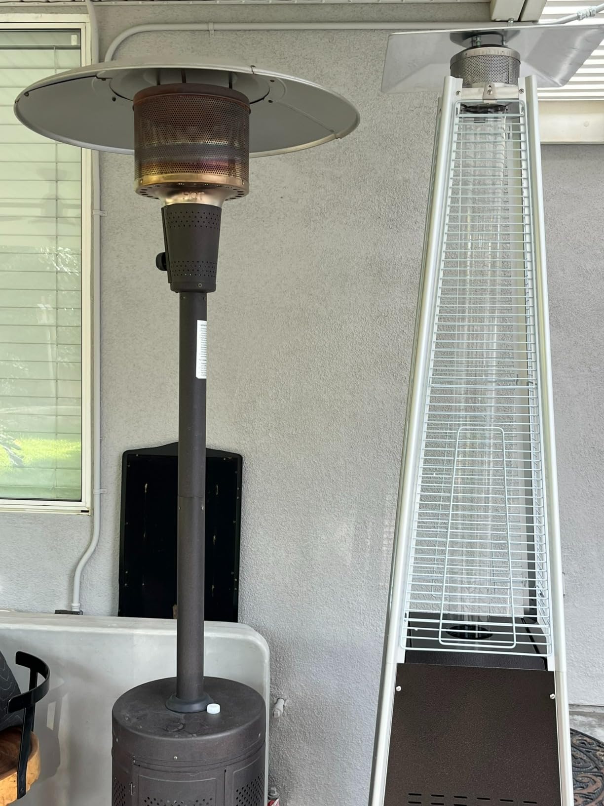 Pamapic Patio heater, Propane Outdoor Heater with Round Table, Premium 304 Stainless Steel Burner, Triple Protection System,2 in 1 Patio Heater for Outdoor Use, Residential & Commercial Use customer photo 2
