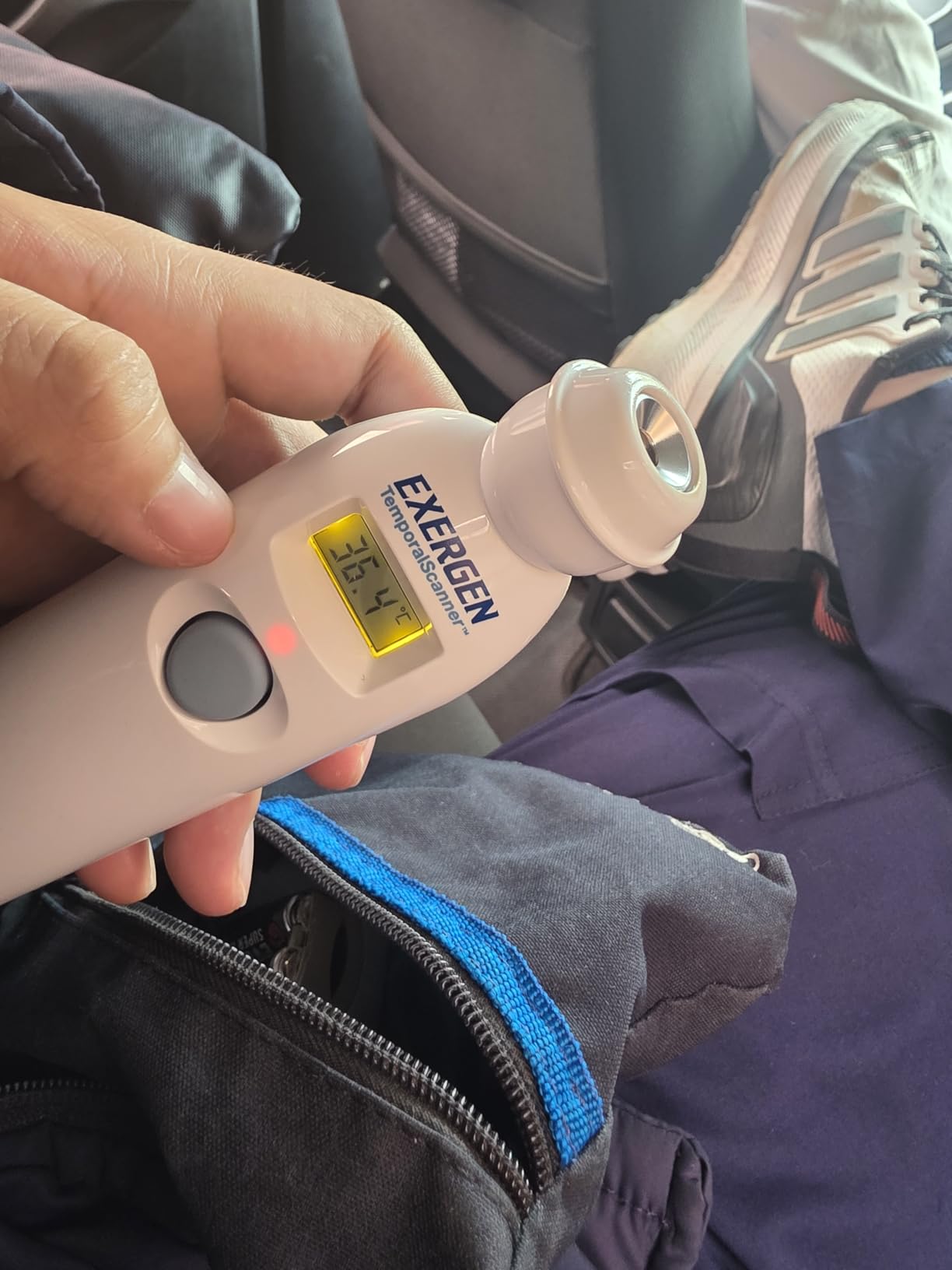 Exergen TAT-2000C+ Thermometer for Adults, Kids, & Newborns, 9V Included customer photo 2