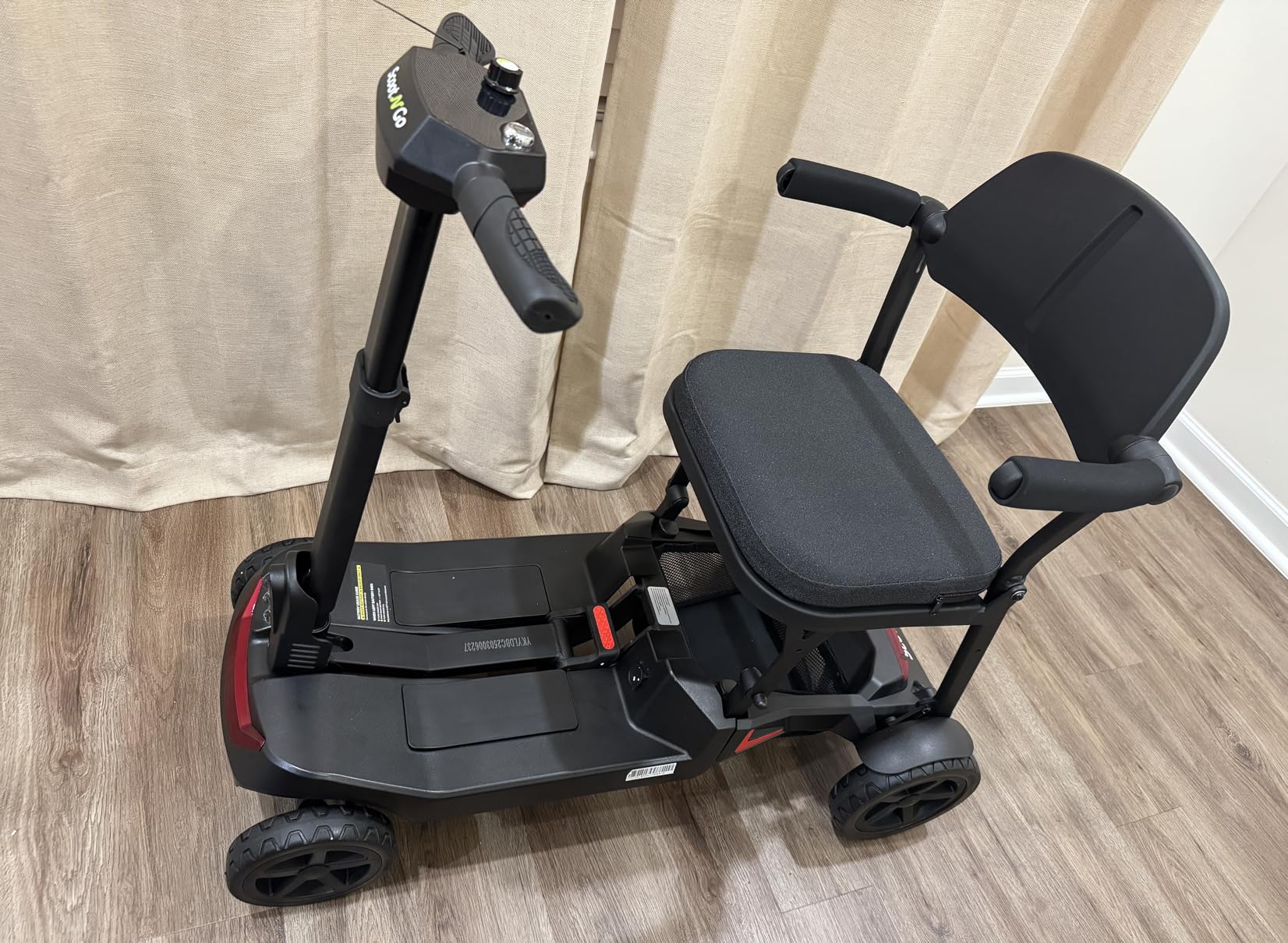 SCOOTNGO Lite Mobility Scooters for Seniors & Adults, Portable for Travel customer photo 1