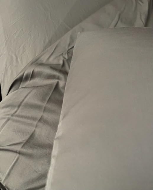 LBRO2M 100% Rayon Derived from Bam_boo Cooling Bed Sheet Set 19