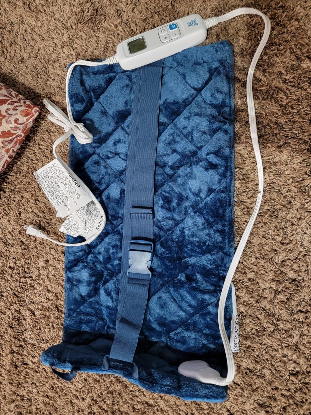 BOB AND BRAD TheraHeat Far Infrared Weighted Heating Pad for Back, Shoulder customer photo 2