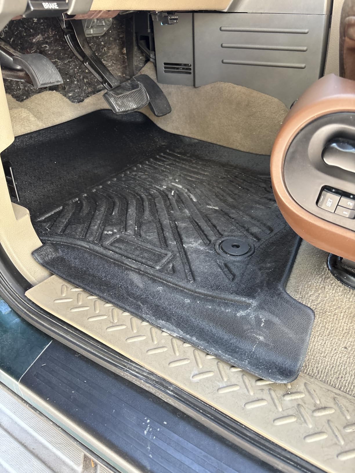 Cartist Floor Mats for Ford Bronco 4 Door 2021-2025 2026, All Weather Cargo Liner & Door Sill Guards for Bronco Accessories, Heavy Duty TPE Cargo Mats, Car Accessories customer photo 2