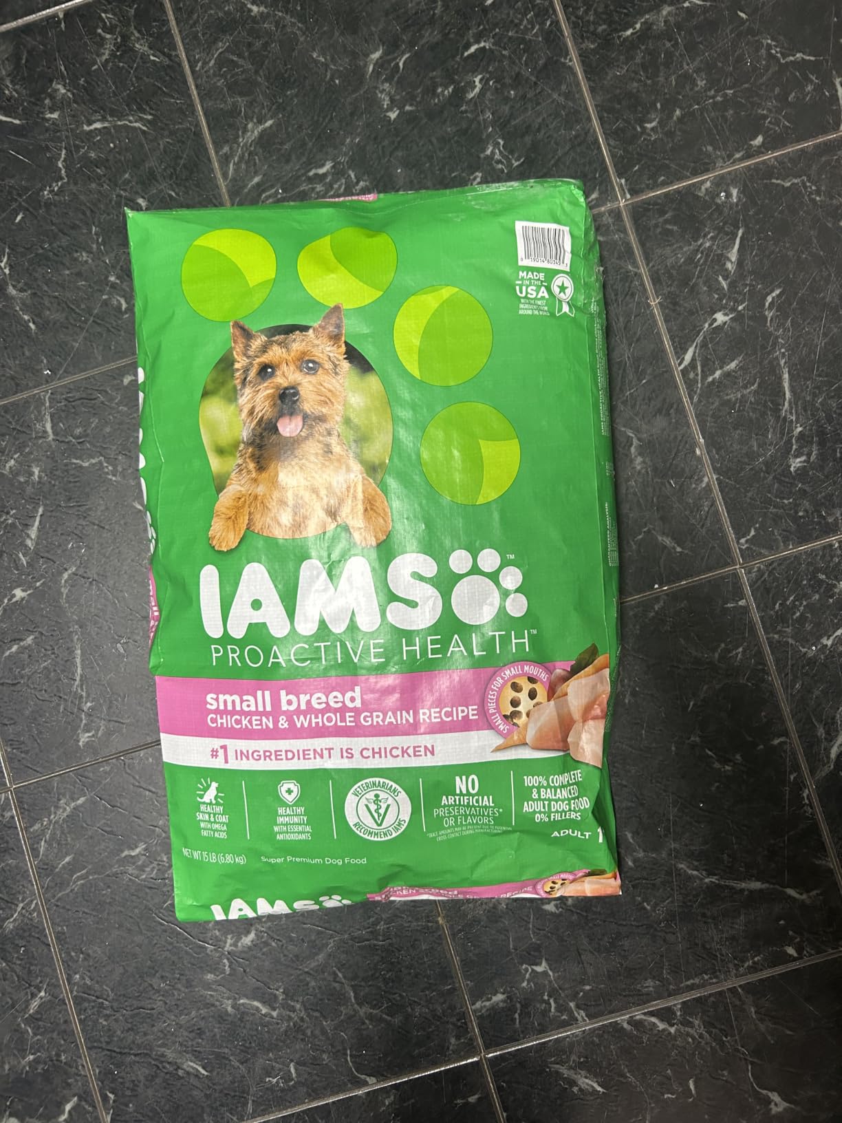 IAMS Proactive Health Small Breed Dry Dog Food, Chicken & Grain, 5 lb customer photo 1
