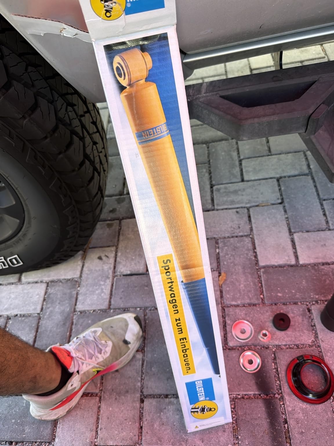 Bilstein Set of Front and Rear B8 5100 Series Shocks Compatible with 2010-2024 4Runner with 0-2