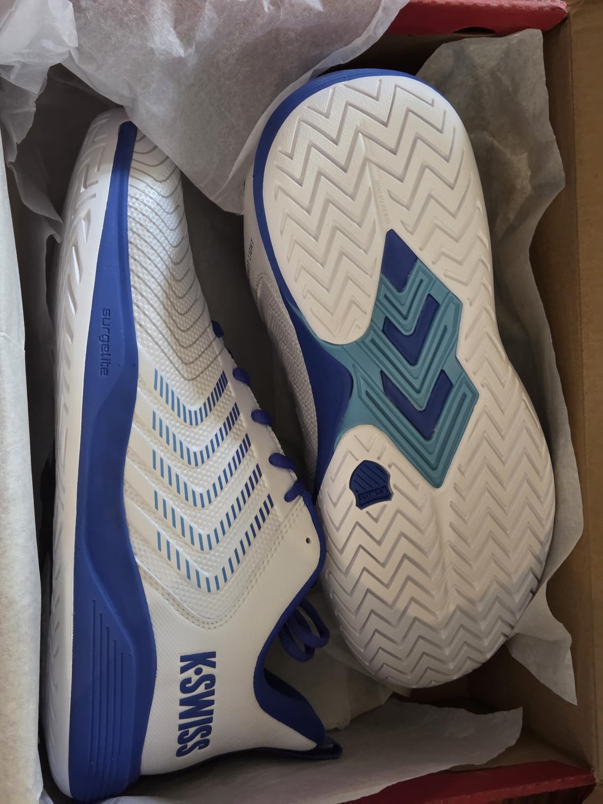 K-Swiss Men's Ultrashot Light Pickleball Tennis Court Shoes customer photo 1