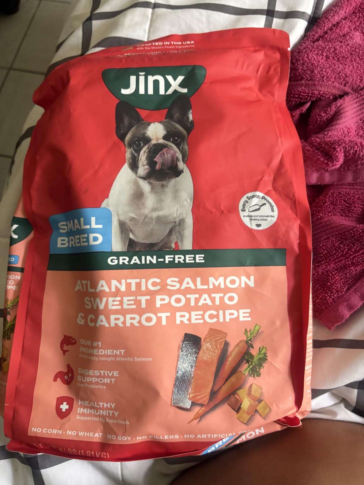 Jinx Dry Dog Food, Large Breed - Beef, Brown Rice & Sweet Potato, 30lb customer photo 2