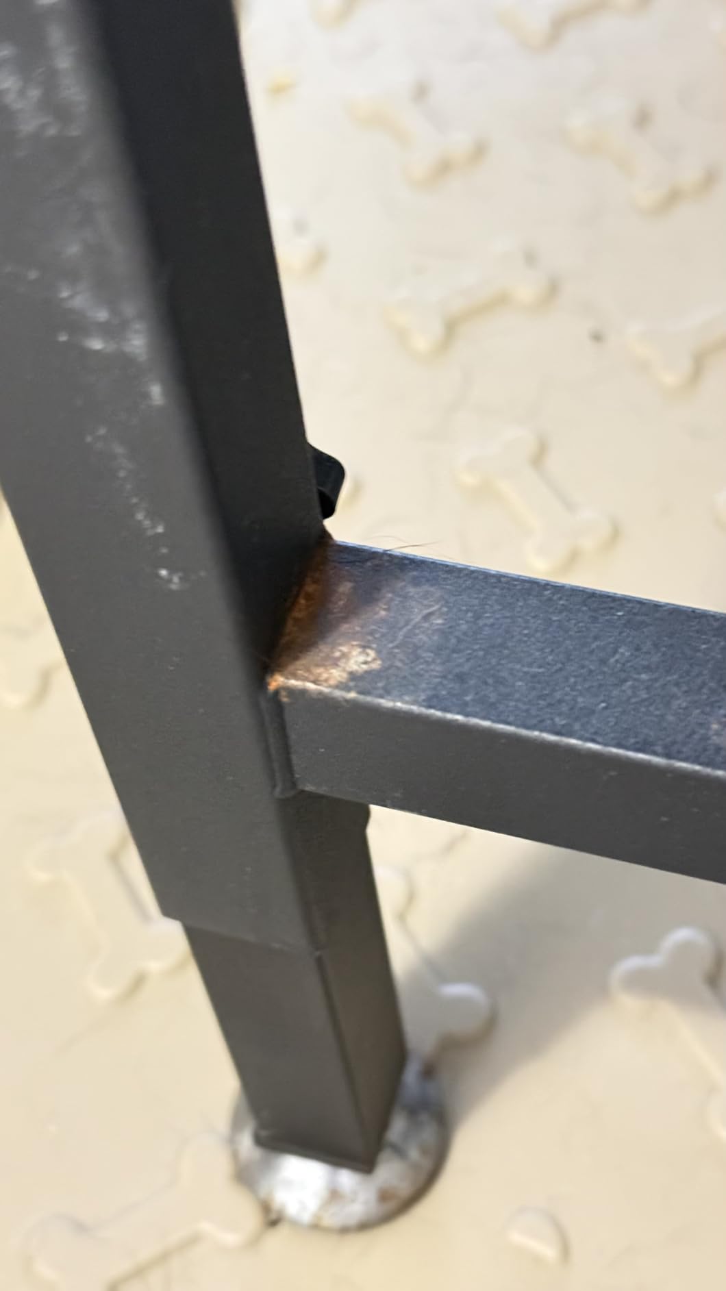 SHAINFUN Elevated Dog Bowls with Mat for Large & Extra Large Dogs, Raised Dog Bowl Stand with 2 Stainless Steel Bowls, Tall Dogs Food Water Bowl Holder customer photo 1