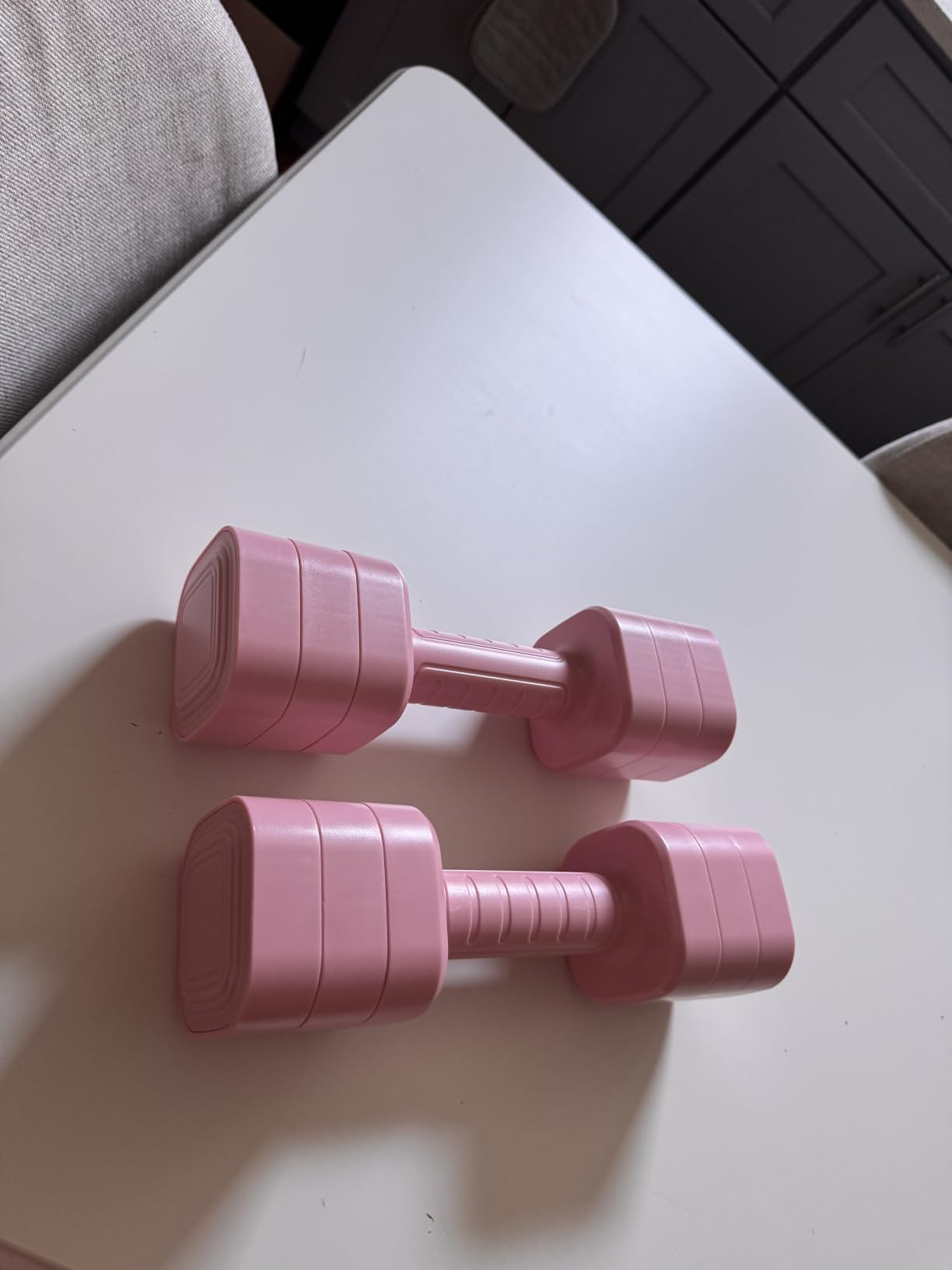 Ragebby Adjustable Dumbbell Set of 2, Weights for Men and Women at Home customer photo 1