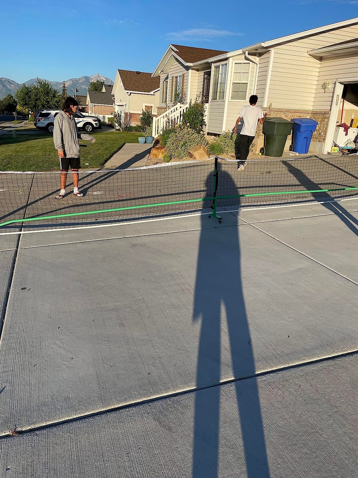 Fostoy Pickleball Net, Pro Aluminum Frame with Dual-Side Tensioning System customer photo 1