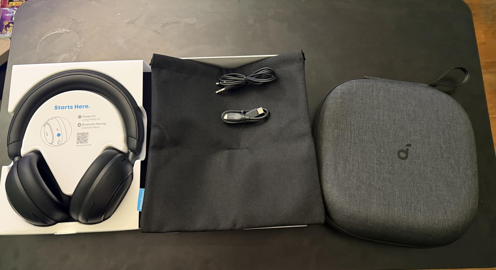 Soundcore Anker Space 2 Bluetooth 6.1 Over-Ear Headphones, Travel-Ready customer photo 1