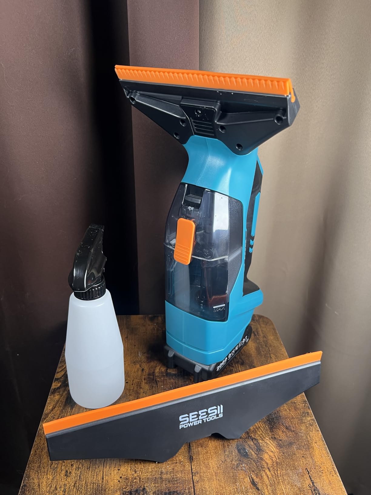 SEESII Cordless Window Vacuum Squeegee Streak-Free for Mirrors Glass Tiles customer photo 1