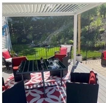 Kozyard Outdoor Louvered Pergola 12' x 16' Sun Shade Aluminum Patio Shelter customer photo 2