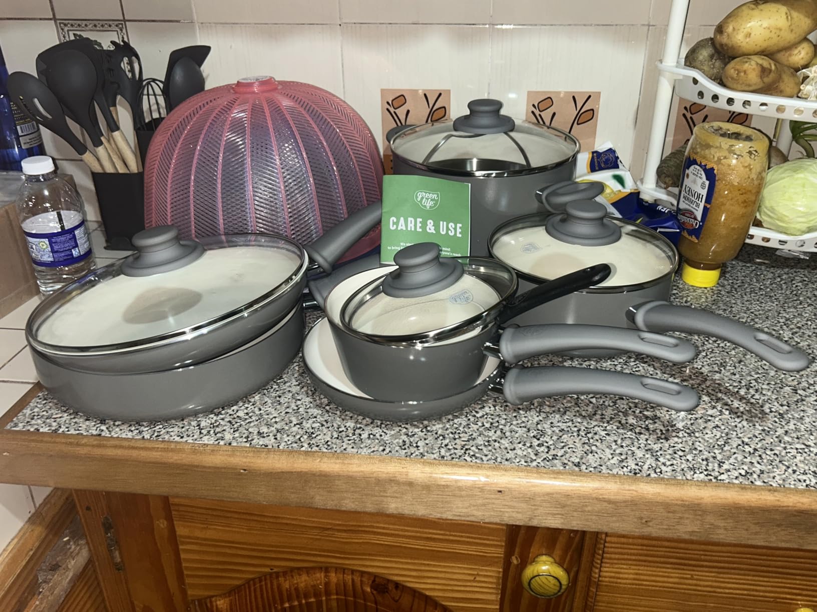 GreenLife 16 Piece Nonstick Pots & Pans (2026 Upgrade) Induction Set customer photo 2