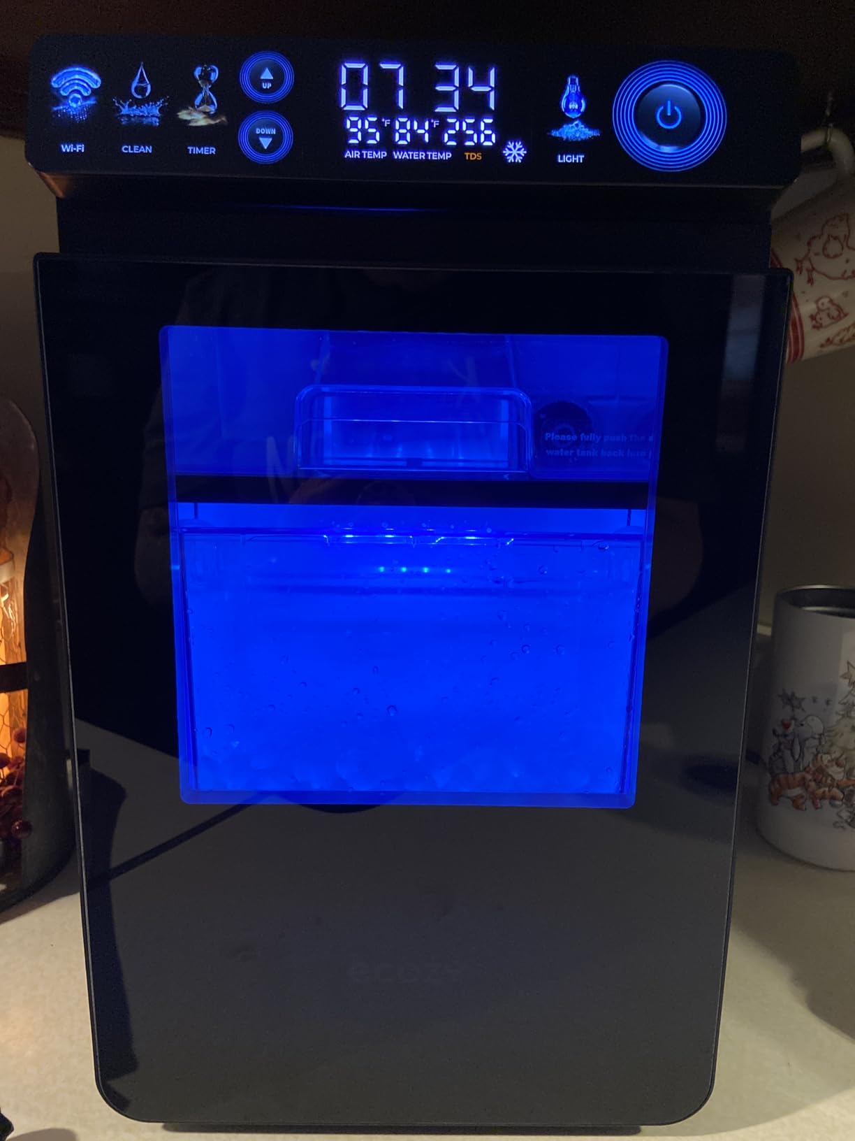 ecozy Nugget Ice Maker Countertop, 44 lbs/24H Ice Machine with APP Control customer photo 1