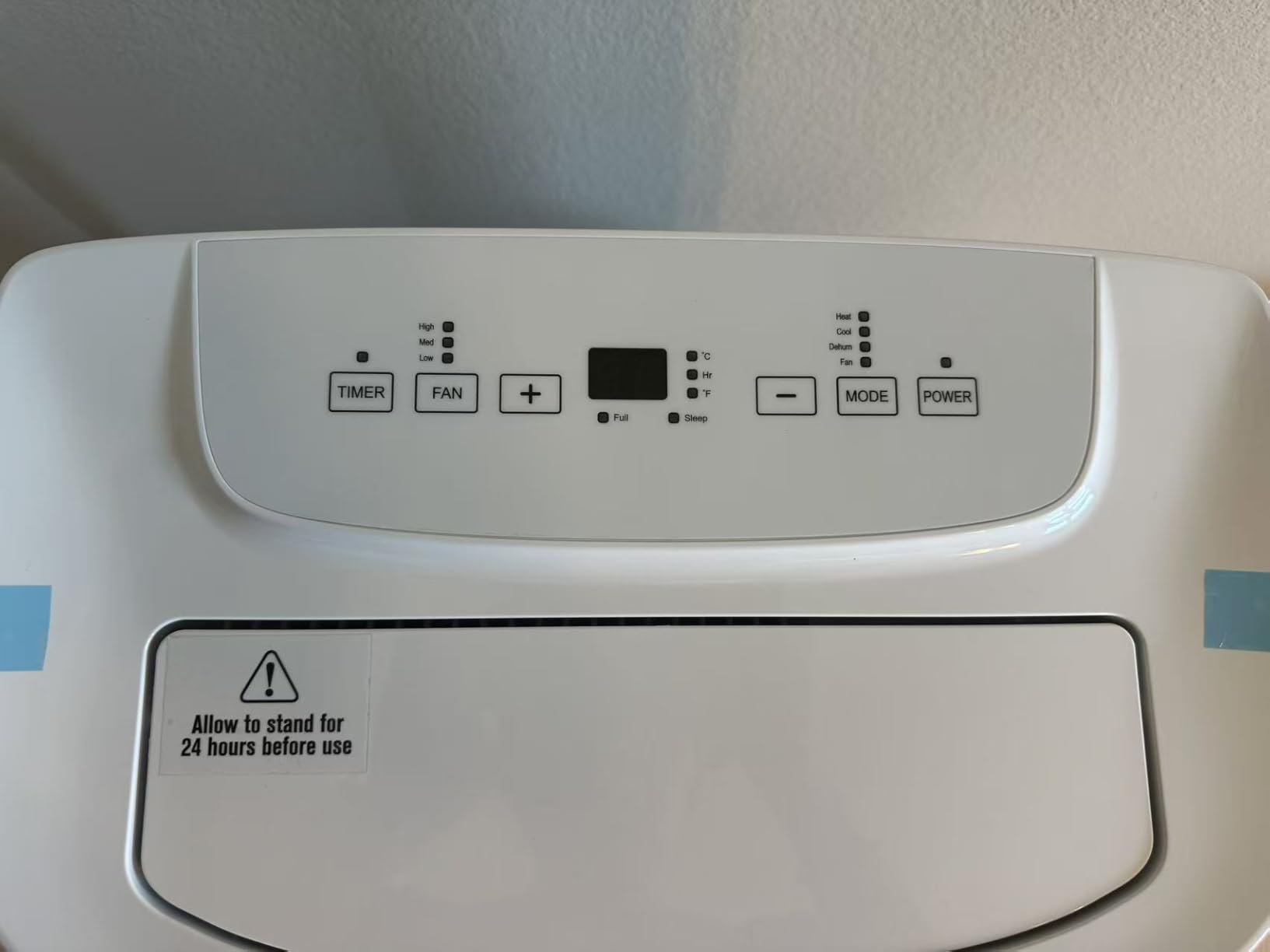Air Choice 14,000 BTU Portable Air Conditioners, 5-in-1 Portable AC Unit with Cool, Heat, Dehumidifier, Fan, Sleep Mode, Auto Swing, Air Conditioner Portable for Large Room Up to 700 Sq. Ft, Remote customer photo 2