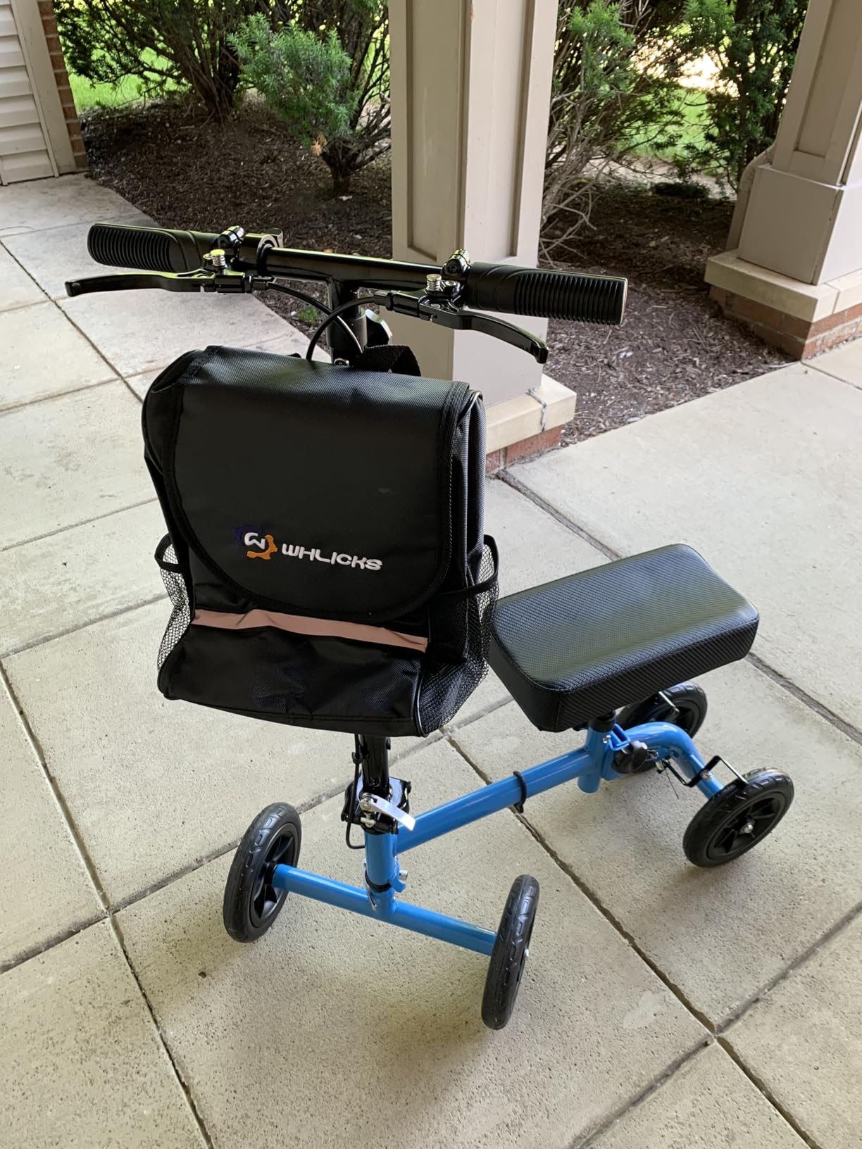 WHLICKS Foldable All Terrain Knee Scooter for Adults for Foot Injuries customer photo 2