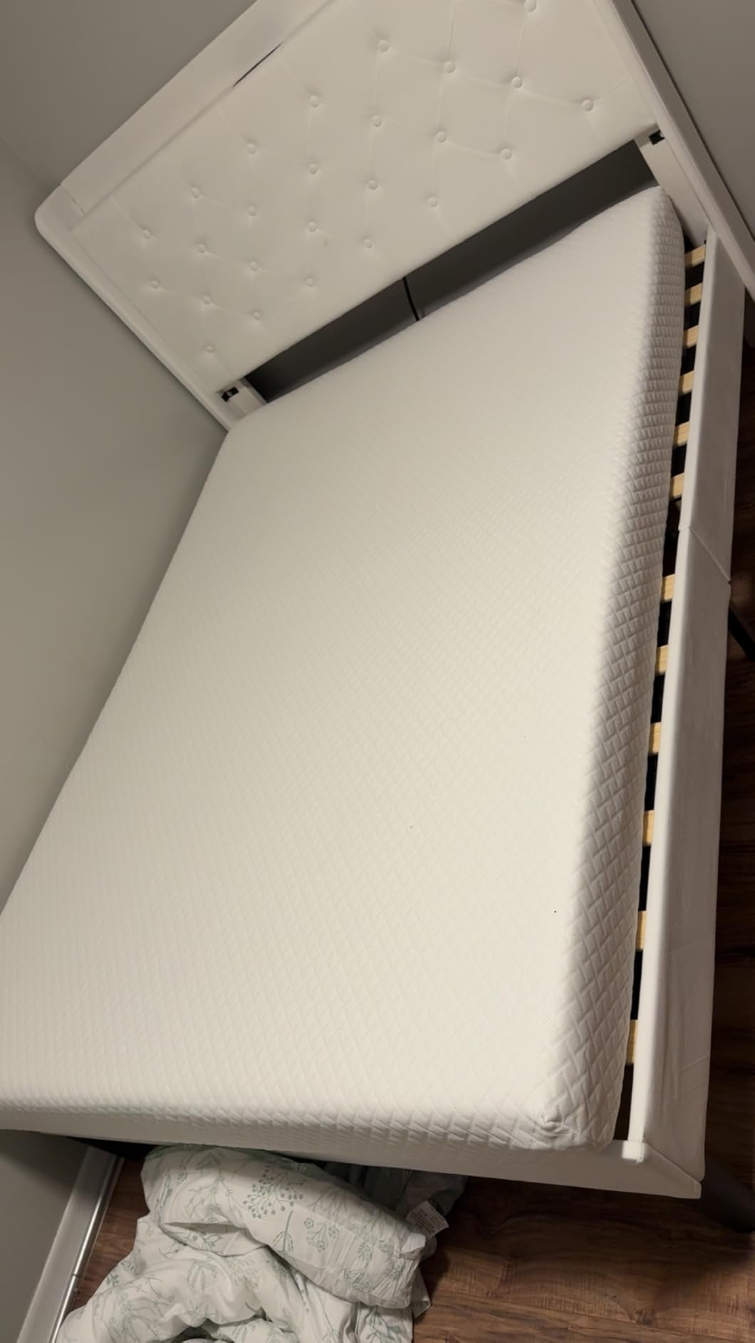 EGOHOME Short Queen Mattress 8 Inch Gel Memory Foam Mattress, Medium Firm customer photo 2