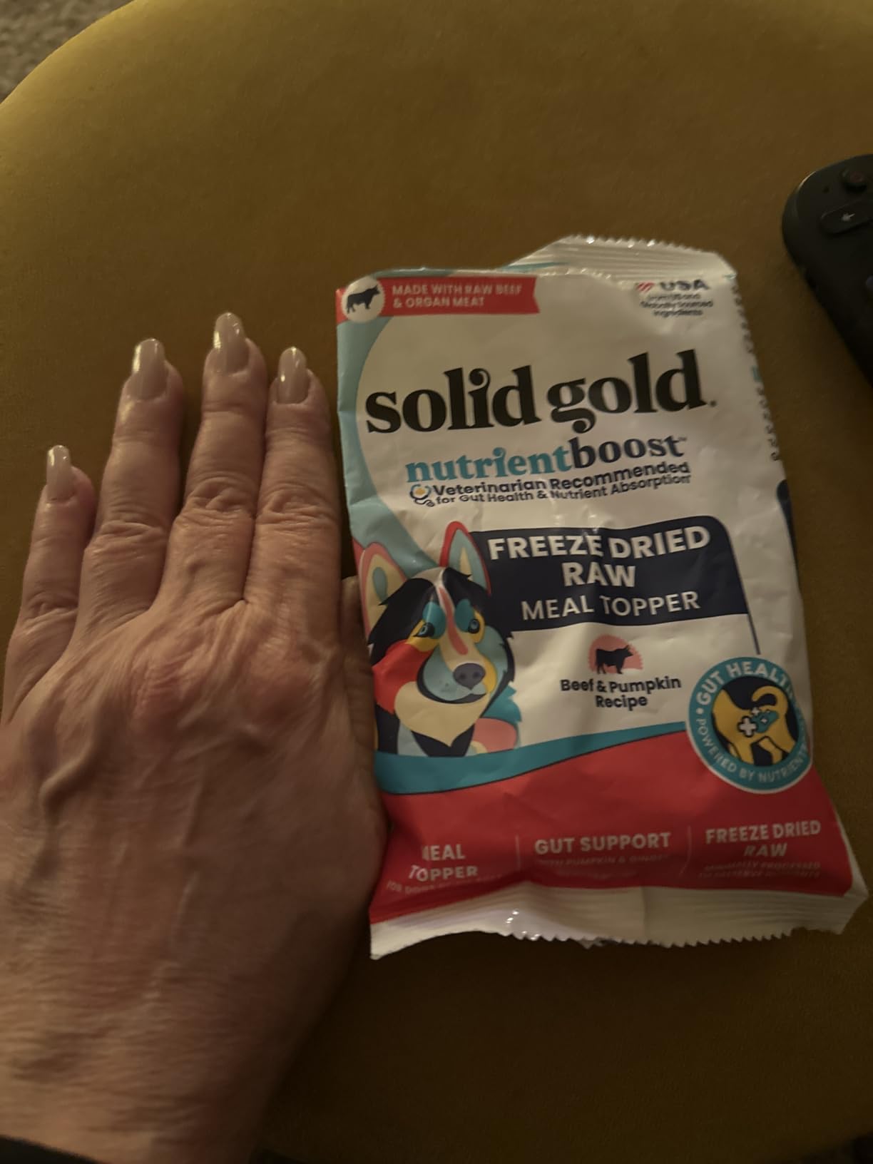 Solid Gold Freeze Dried Dog Food Topper & Treats Chicken Picky Eaters 1.5oz customer photo 1