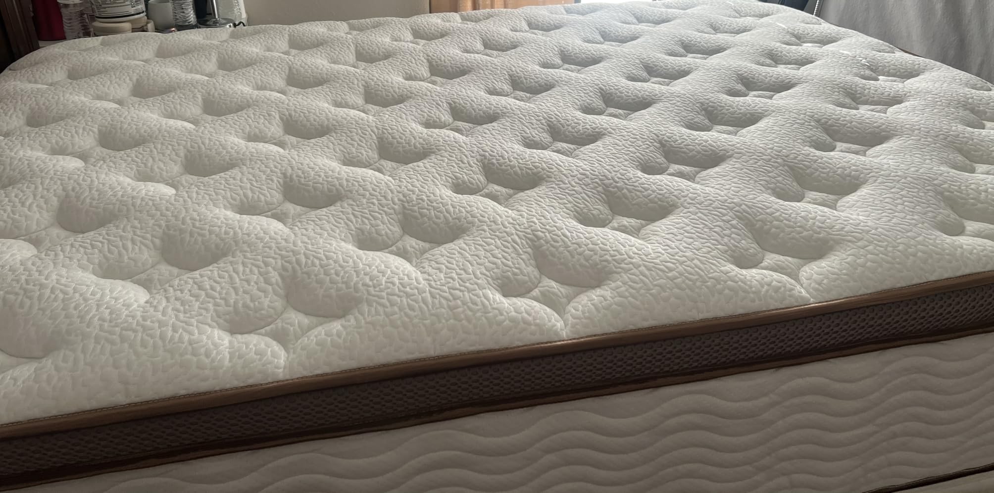 BedStory Hybrid Mattress Queen 13 Inch - Zero Motion Transfer with Precision Pocket Springs - Firm Orthopedic Lumbar Hip Support - CertiPUR-US & Oeko-TEX Dual Certified, 365 Nights Trial customer photo 1