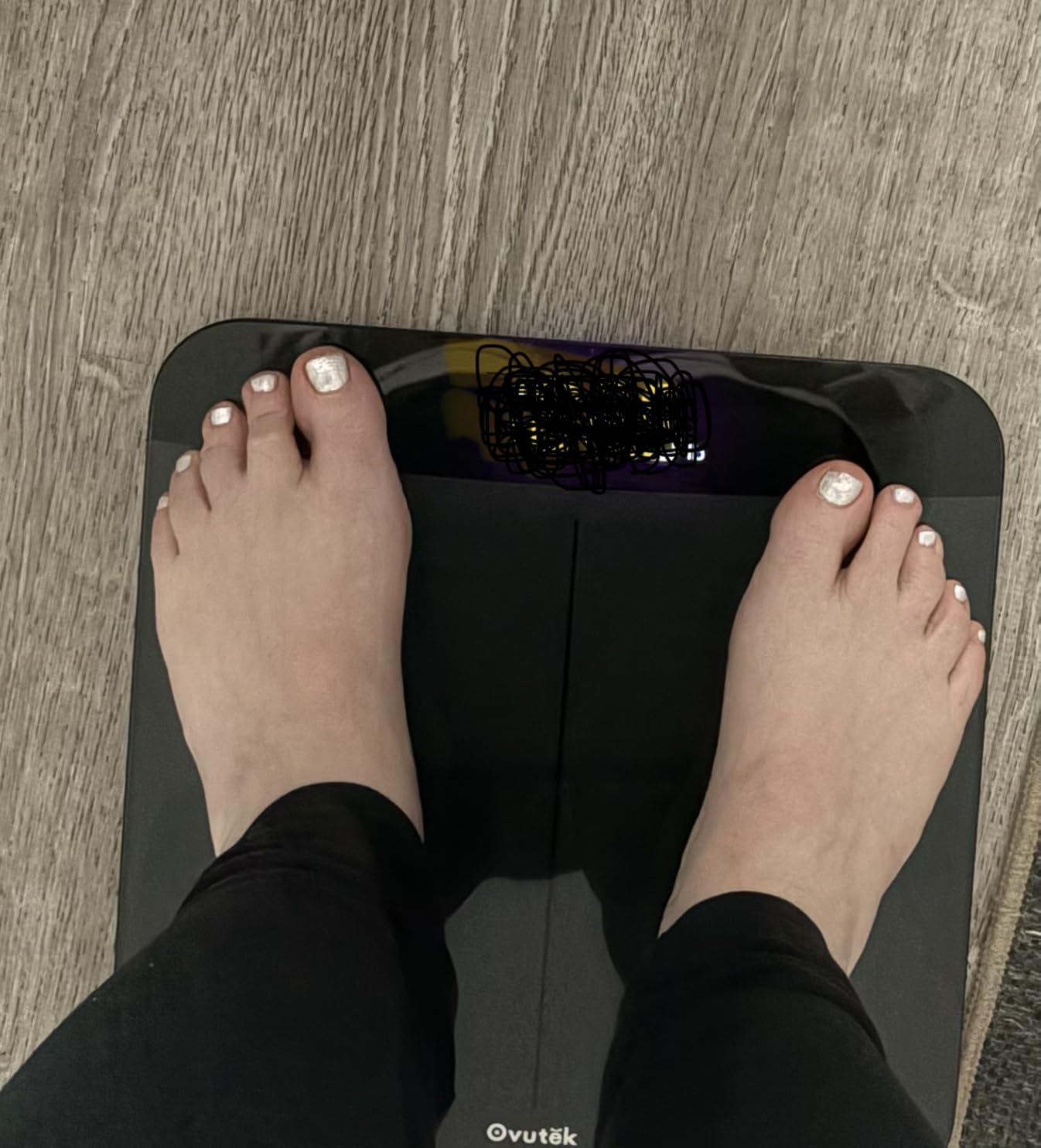 Ovutek 500lb Digital Bathroom Scale with Body Weight Trends App customer photo 1