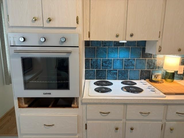 Garvee 24 Inch Built-in Steam Electric Oven Combo, 2.5 Cu.ft Convection Wall Oven, 5 Cooking Modes, Steam Function, Triple-Layer Glass, Easy Clean Interior, Timer & Safety Lock, Silver customer photo 1