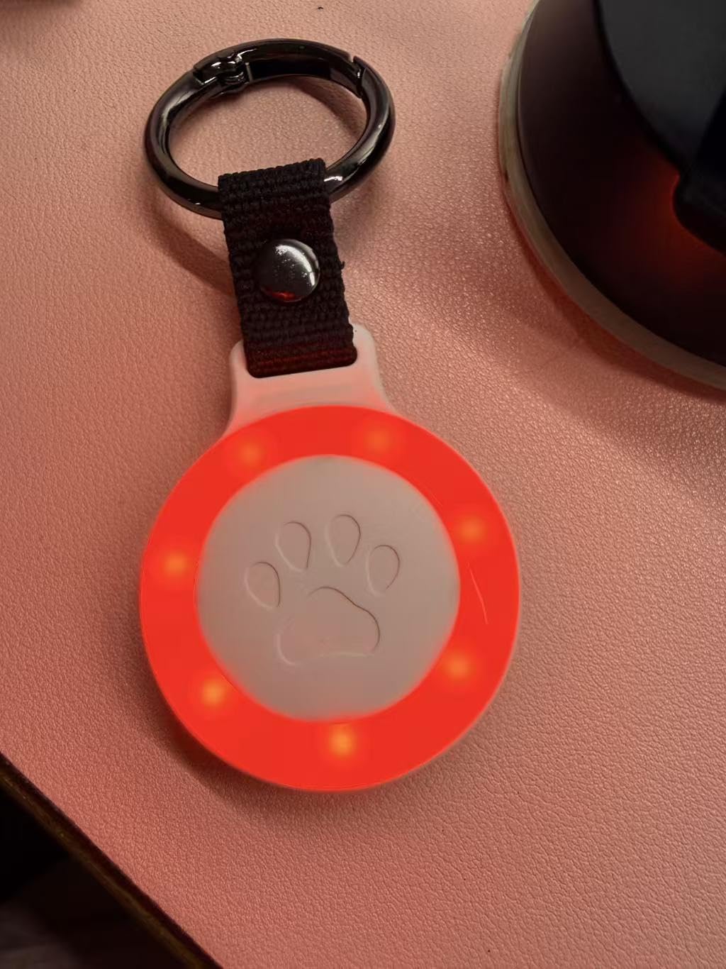 Pet Tracker for Dogs Cats, Location & LED Night Light Tag, No Monthly Fee customer photo 1