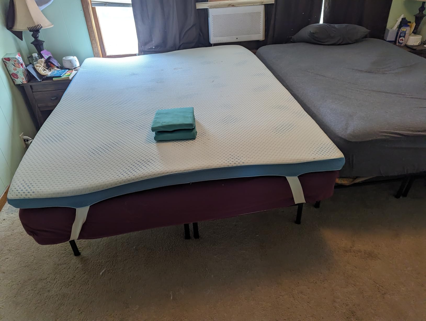 BedStory 3 Inch Queen Size Firm Mattress Topper, No Odor customer photo 2