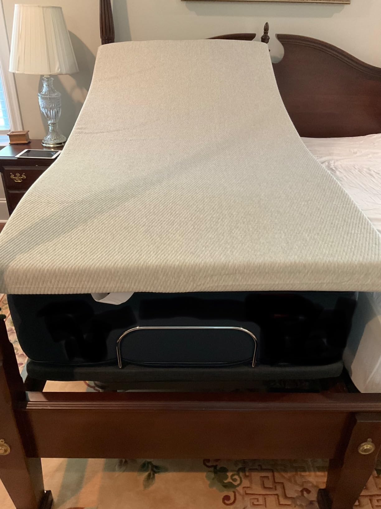 BedStory 3 Inch King Size Extra Firm Mattress Topper for Pressure Relief customer photo 2