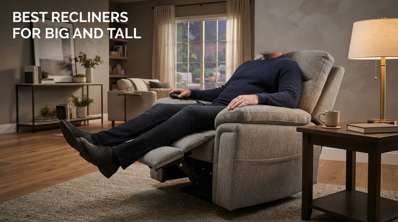 best recliners for big and tall